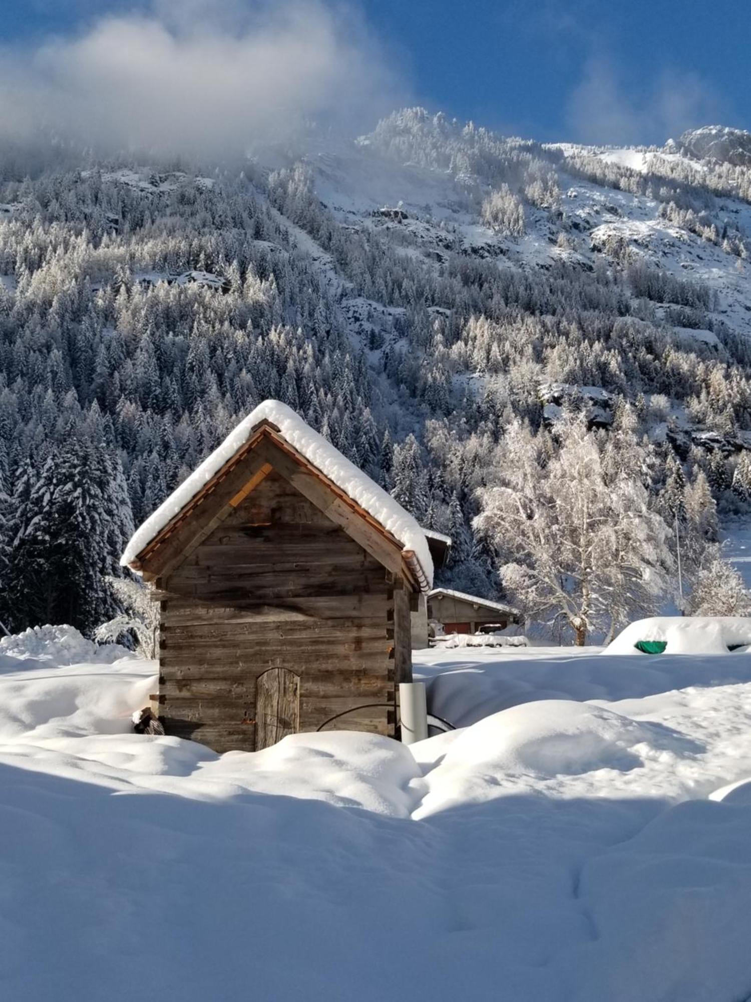 Chalet Walser A Vallorcine 13 Kms Chamonix France Extérieur photo